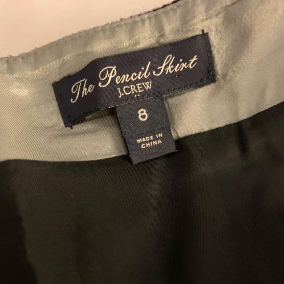 Wardrode Staple!  J. Crew Wool Pencil Skirt - Picture 3 of 6